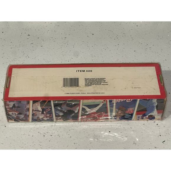 Vintage 1990 Fleer Baseball Cards Complete Factory Set of 660 Cards - Picture 2 of 2